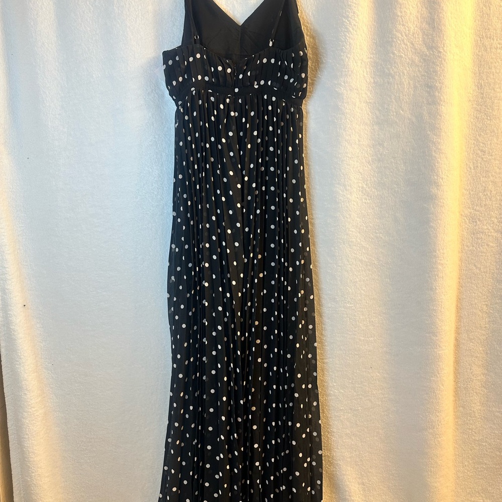 Petal & Pup Black Maxi with White Dots - Picture 3 of 6